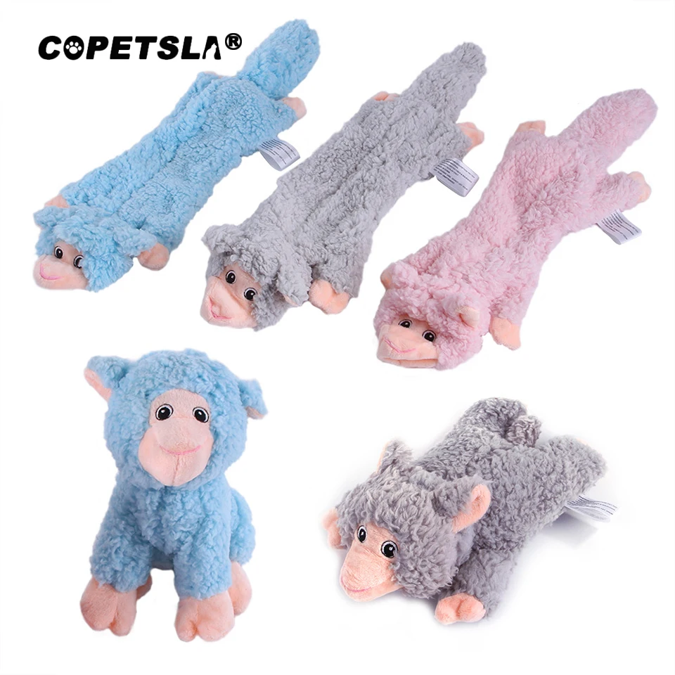 Copetsla Cute Dog Plush Toys Squeak Pet Sheep Animal Plush Antistress Toy Chew Squeaky Dog Toys For Small Large Dog Pet Supplies
Copetsla Cute Dog Plush Toys Squeak Pet Sheep Animal Plush Antistress Toy Chew Squeaky Dog Toys For Small Large Dog Pet Supplies