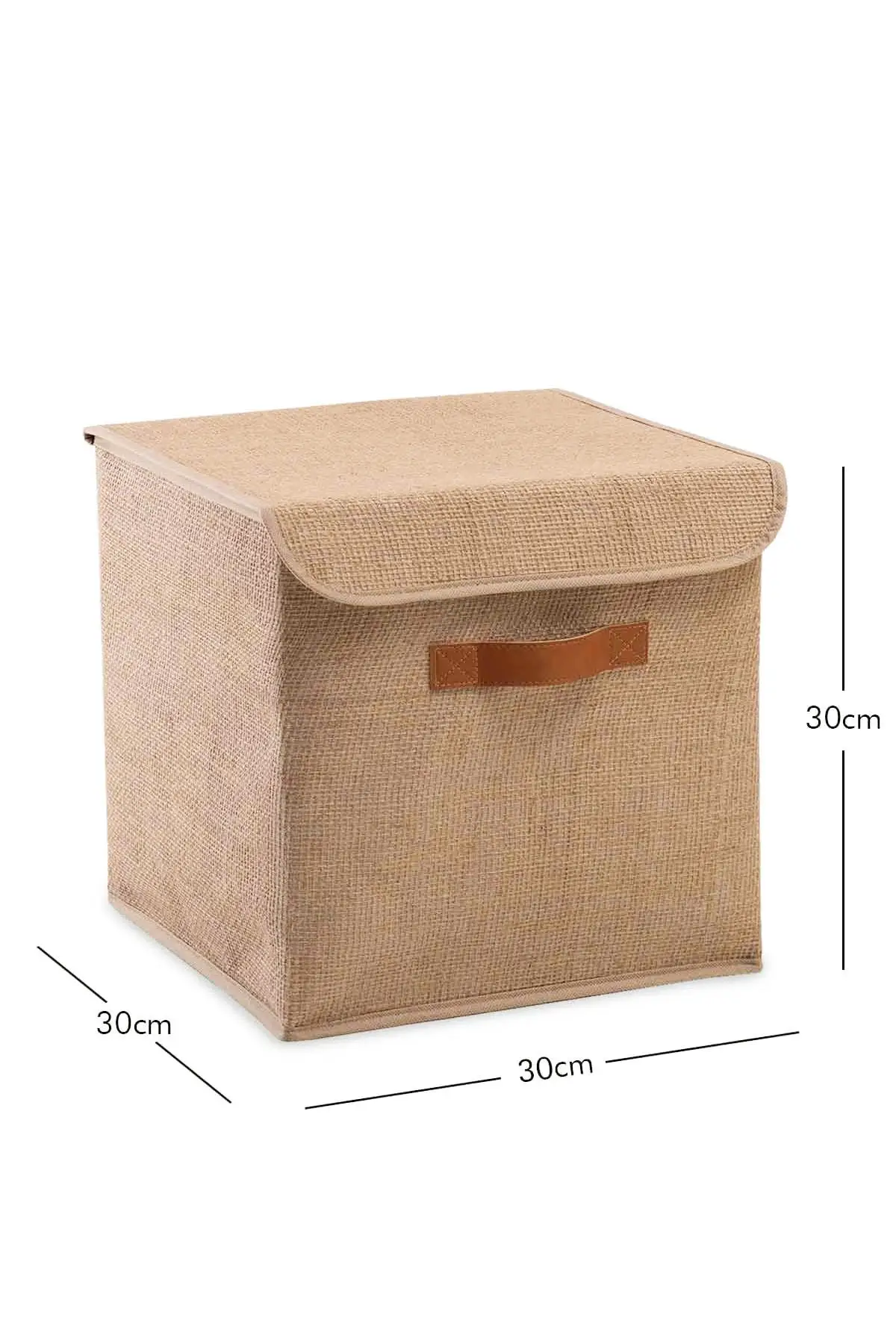 Jute Lid Basket Personalized Toy Basket Storage Box Clothing Shoes Pet Accessories 30x30x30
Jute Lid Basket Personalized Toy Basket Storage Box Clothing Shoes Pet Accessories 30x30x30