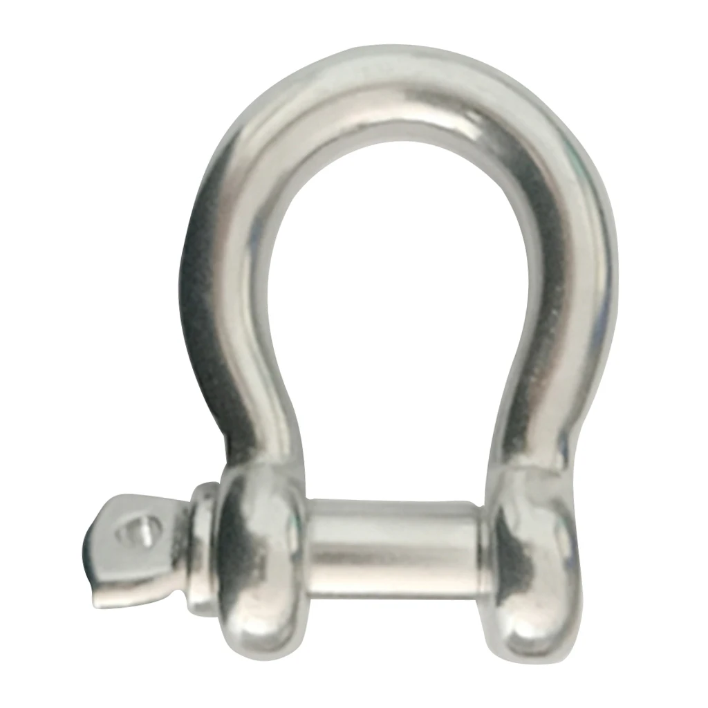 STAINLESS STEEL 304 BOW SHACKLE WITH SCREW PIN 3/8" Universal For Boat 
STAINLESS STEEL 304 BOW SHACKLE WITH SCREW PIN 3/8" Universal For Boat