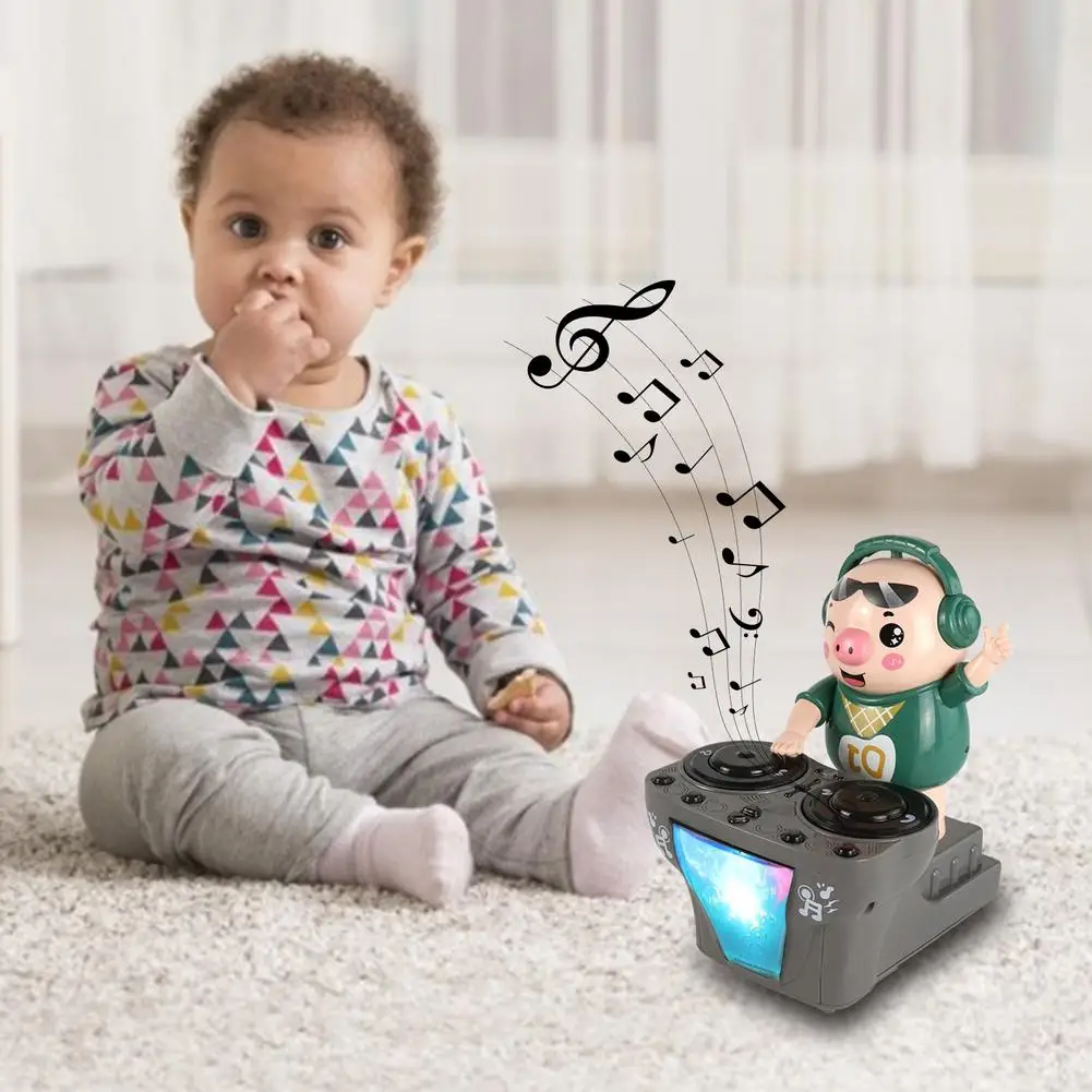 Party DJ Little Pig Funny Electric Dancing Pig Toy Colorful Light Musical Toys Swing Back And Forth Novelty toys for Kids Gift
Party DJ Little Pig Funny Electric Dancing Pig Toy Colorful Light Musical Toys Swing Back And Forth Novelty toys for Kids Gift