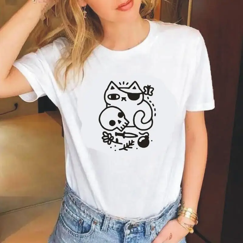 Женские футболки с мультяшным графическим рисунком, Забавные футболки в стиле Харадзюку, летняя Милая женская футболка с коротким рукавом, ...
Женские футболки с мультяшным графическим рисунком, Забавные футболки в стиле Харадзюку, летняя Милая женская футболка с коротким рукавом, ...