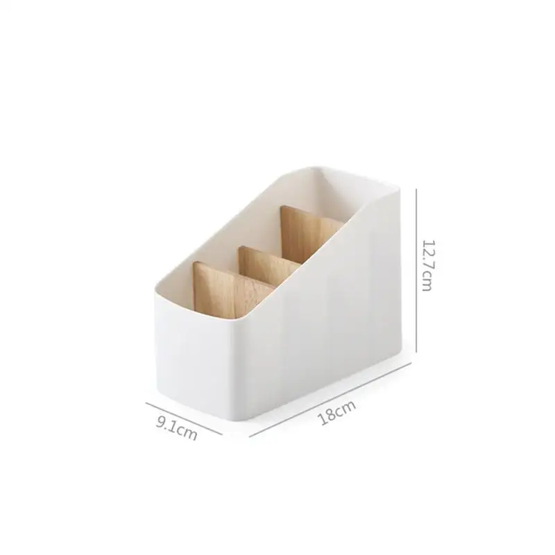 Creative Wood and Plastic Desktop Storage Basket Multi-Compartment Storage Box Detachable Slot Style Organizer for Home Office
Creative Wood and Plastic Desktop Storage Basket Multi-Compartment Storage Box Detachable Slot Style Organizer for Home Office