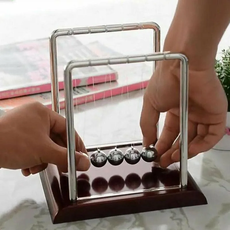 Newton Cradle Balance Steel Balls Physics Science Pendulum Gift Desk Newton For Children Balance Home Decor Pendulum Ball D T7C8
Newton Cradle Balance Steel Balls Physics Science Pendulum Gift Desk Newton For Children Balance Home Decor Pendulum Ball D T7C8