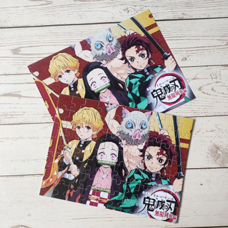Anime Demon Slayer Kamado Tanjirou Kamado Nezuko Same Wooden Puzzle 70 Pieces Of Animation Peripheral Toys Gift
Anime Demon Slayer Kamado Tanjirou Kamado Nezuko Same Wooden Puzzle 70 Pieces Of Animation Peripheral Toys Gift
