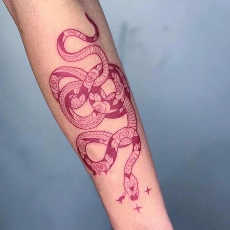 Big Size Pink Snake Tattoo Sticker 1 Pcs Fashion Waterproof Long Lasting Body Art Leg Waist Decals Temporary Fake Tattoo 
Big Size Pink Snake Tattoo Sticker 1 Pcs Fashion Waterproof Long Lasting Body Art Leg Waist Decals Temporary Fake Tattoo