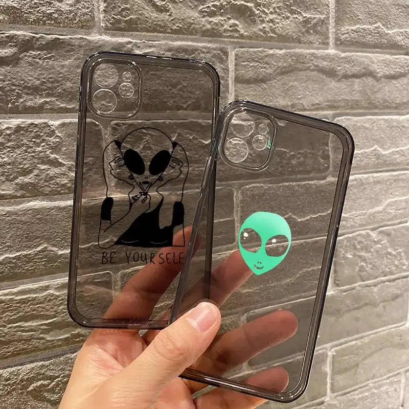 Alien Avatar ET Simplicity Phone Case For iPhone 7 8 11 12 X XS XR MINI Pro Max Plus Retro Black Grey clear transparent coque
Alien Avatar ET Simplicity Phone Case For iPhone 7 8 11 12 X XS XR MINI Pro Max Plus Retro Black Grey clear transparent coque