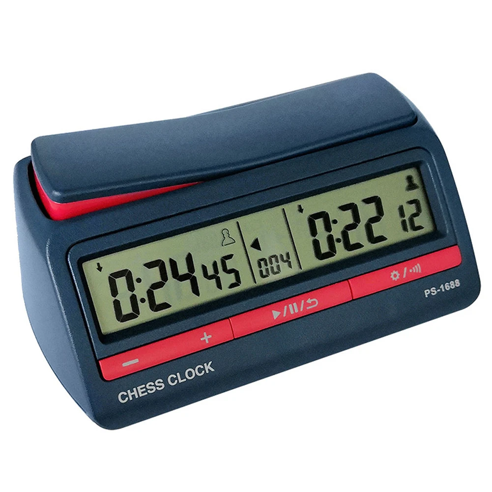 Advanced Chess Digital Timer Chess Clock Countdown Timer Electronic Chess Clock for Board Game Competition
Advanced Chess Digital Timer Chess Clock Countdown Timer Electronic Chess Clock for Board Game Competition