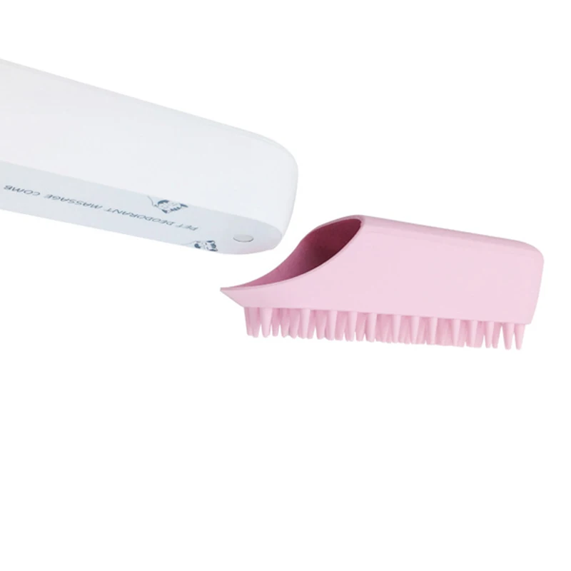 Peine de masaje de ozono para mascotas, cepillo de pelo profesional para peluquera, peine para eliminar insectos y bacterias 
Peine de masaje de ozono para mascotas, cepillo de pelo profesional para peluquera, peine para eliminar insectos y bacterias