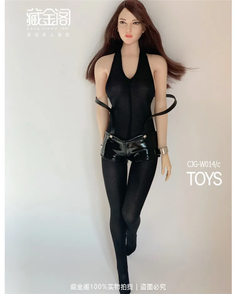 CJG-014 1:6 Scale Girl Woman Coverall Clothing Clothes Jumpsuit Imitation Leather Bib Shorts Model For 12" PH Action Figures
CJG-014 1:6 Scale Girl Woman Coverall Clothing Clothes Jumpsuit Imitation Leather Bib Shorts Model For 12" PH Action Figures