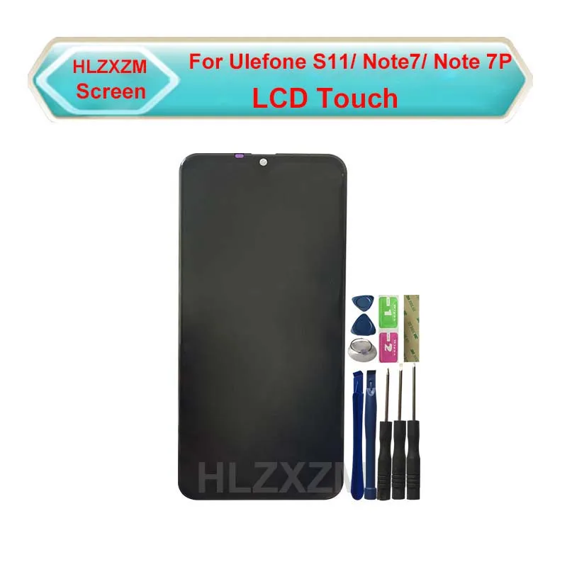 For Ulefone Note 7 Note 7P S11 LCD Display With Touch Screen Digitizer Assembly Replacement With Tools+3M Sticker
For Ulefone Note 7 Note 7P S11 LCD Display With Touch Screen Digitizer Assembly Replacement With Tools+3M Sticker