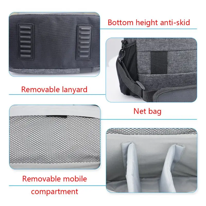 Large Capacity Handbag Portable Travel Storage Bag Carrying Case for D-JI Mavic Air 2 Drone Accessories
Large Capacity Handbag Portable Travel Storage Bag Carrying Case for D-JI Mavic Air 2 Drone Accessories