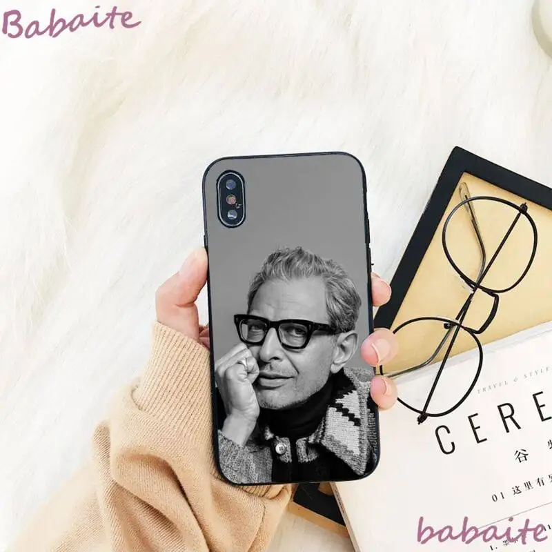 Babaite Jeff Goldblum Soft black Phone Case For iPhone 8 7 6 6S Plus X XS MAX 5 5S SE XR 11 11pro promax 12 12Pro Promax
Babaite Jeff Goldblum Soft black Phone Case For iPhone 8 7 6 6S Plus X XS MAX 5 5S SE XR 11 11pro promax 12 12Pro Promax
