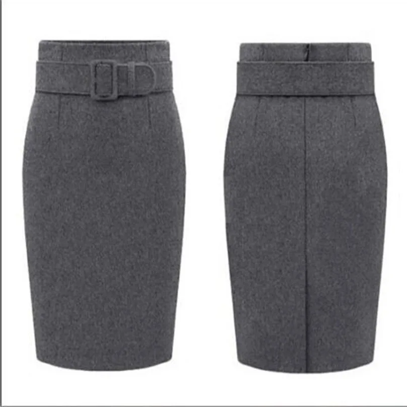 High waist midi pencil skirt Slim sexy elegeant skirt cotton new fall winter Woolen skirt Solid color long skirts for women 
High waist midi pencil skirt Slim sexy elegeant skirt cotton new fall winter Woolen skirt Solid color long skirts for women