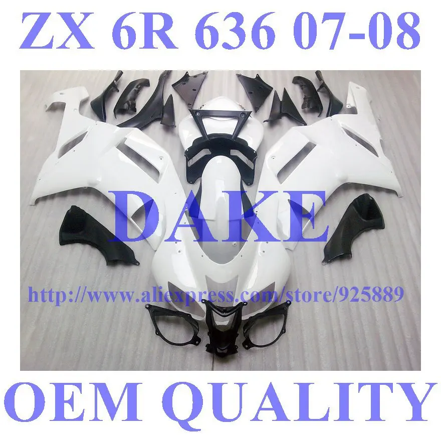 Best White Black Fairing Kit FOR KAWASAKI NINJA ZX 6R 636 07 08 ZX-6R Tim ZX6R 2007 2008 ZX 6R 07 08 Fairings & Windscree
Best White Black Fairing Kit FOR KAWASAKI NINJA ZX 6R 636 07 08 ZX-6R Tim ZX6R 2007 2008 ZX 6R 07 08 Fairings & Windscree