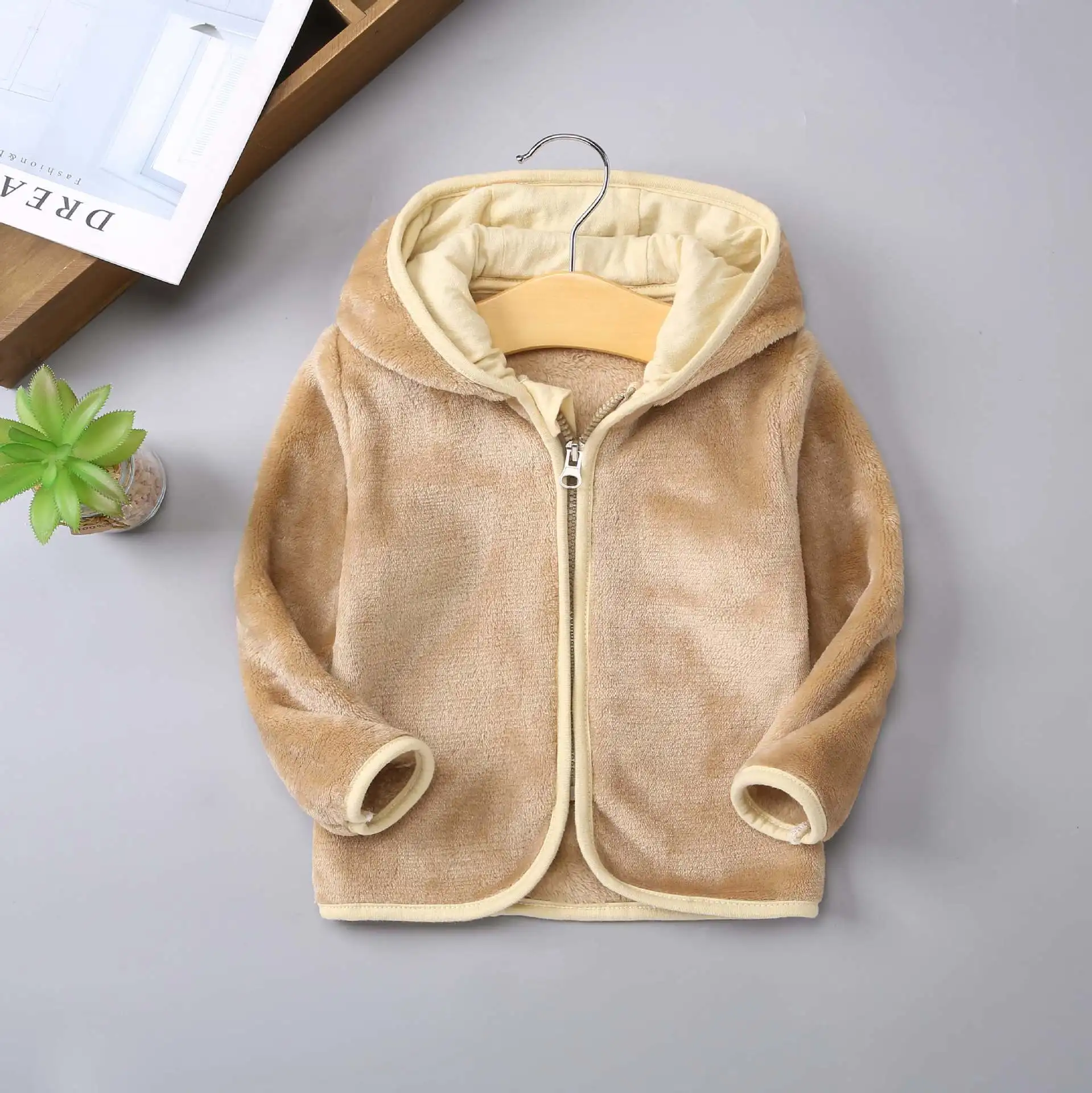 2020 Brand Xxx Boys Girls Jackets Children Hooded Zipper Coral Wool Coat Toddler Baby Fall Winter Thick Warm Cartoon Clothes
2020 Brand Xxx Boys Girls Jackets Children Hooded Zipper Coral Wool Coat Toddler Baby Fall Winter Thick Warm Cartoon Clothes