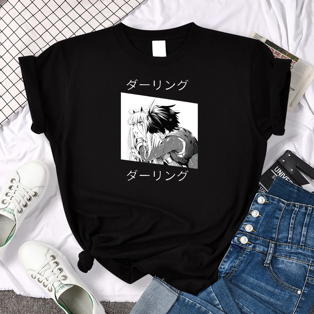 Zero Two Print Top Tee Shirt Female Anime Darling In The Franxx Pattern Tshirt Women Oversize Round Neck Japanese Street Clothes
Zero Two Print Top Tee Shirt Female Anime Darling In The Franxx Pattern Tshirt Women Oversize Round Neck Japanese Street Clothes