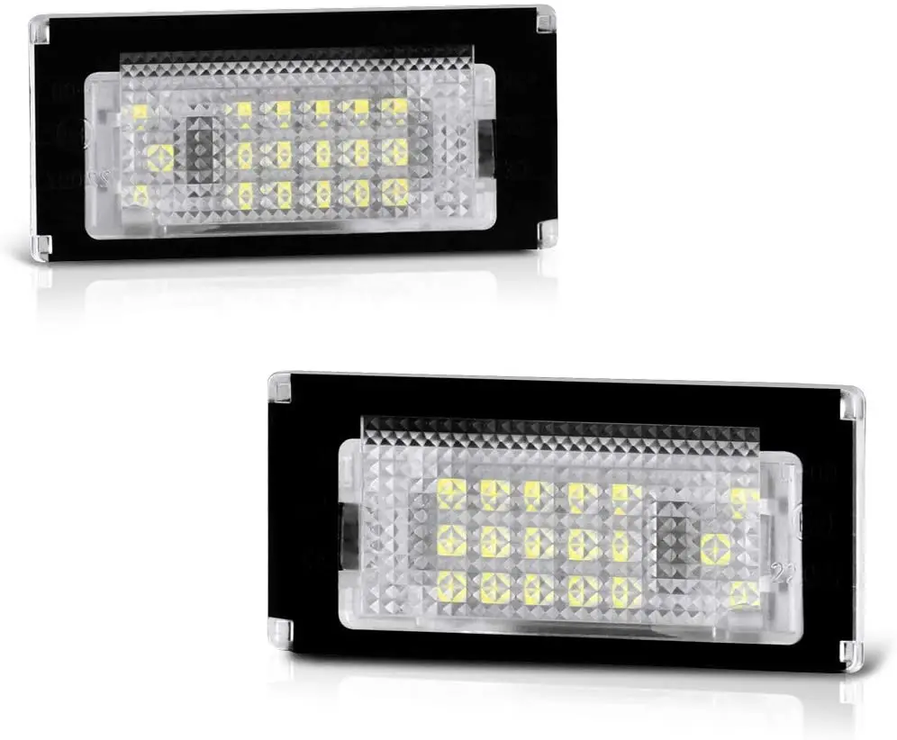Full LED License Plate Light Lamp Assembly Replacement For Mini Cooper R50 R52 R53 Hatchback & Convertible - 6000K Diamond White
Full LED License Plate Light Lamp Assembly Replacement For Mini Cooper R50 R52 R53 Hatchback & Convertible - 6000K Diamond White