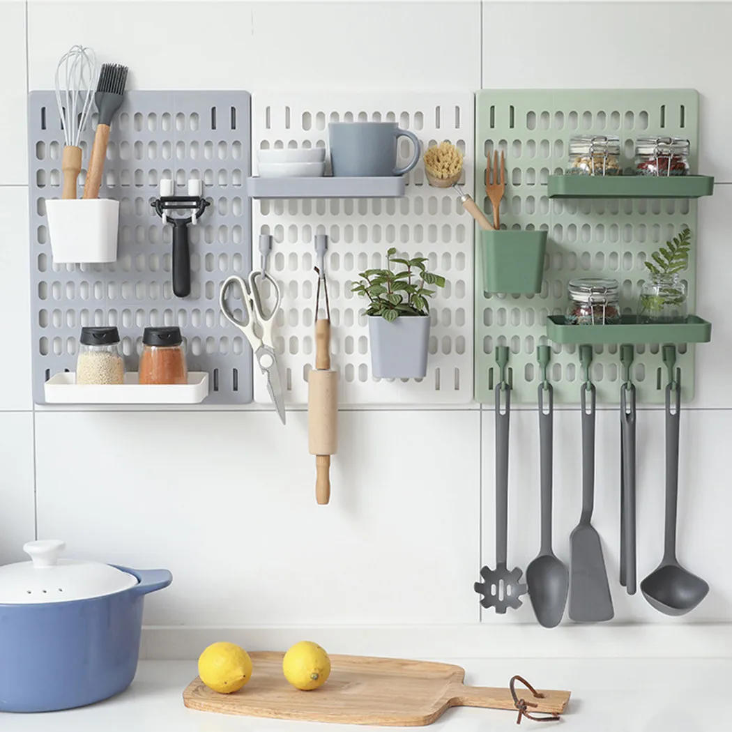 * 1 X Hanging Storage Basket Plastic Hole Board Wall Hanging Rack Tidy Shelf Room Organiser Storage High Quality
* 1 X Hanging Storage Basket Plastic Hole Board Wall Hanging Rack Tidy Shelf Room Organiser Storage High Quality