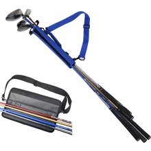 Lightweight Golf club bag mini Portable Golf Club Bag Storage Travel Pouch Simple Foldable Mini Half Set Golf Gun Bag