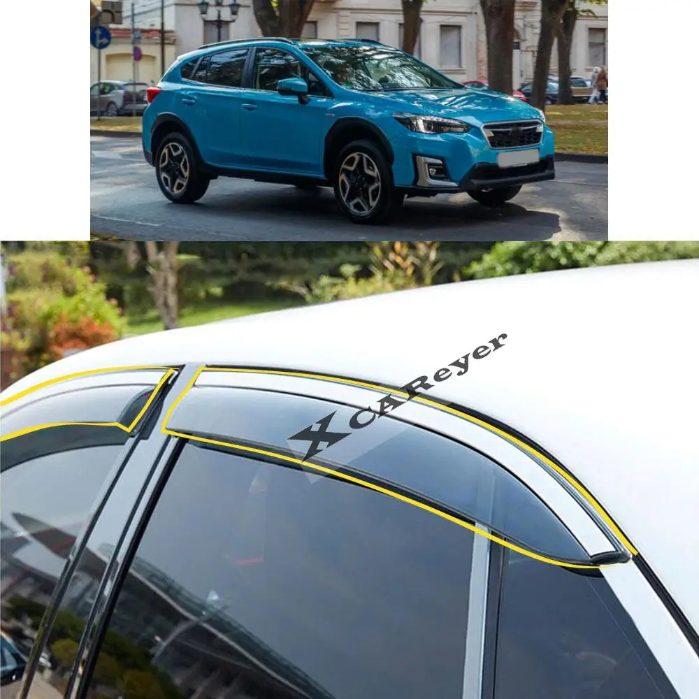 For SUBARU XV 2018 2019 2020 2021 2022 Car Body Styling Sticker Plastic Window Glass Wind Visor Rain/Sun Guard Vent Parts
For SUBARU XV 2018 2019 2020 2021 2022 Car Body Styling Sticker Plastic Window Glass Wind Visor Rain/Sun Guard Vent Parts