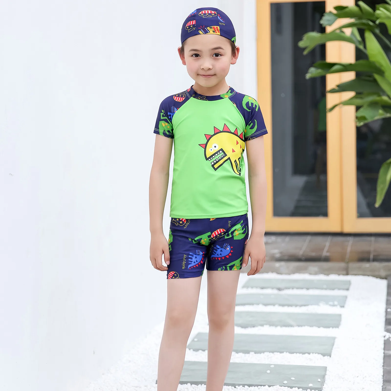Toddler Baby Boys Dinosaur Swimsuit Swimwear 3pcs Green Bathing Suit Cute Cartoon Animals Swimming Costume Sunsuit Outfits
Toddler Baby Boys Dinosaur Swimsuit Swimwear 3pcs Green Bathing Suit Cute Cartoon Animals Swimming Costume Sunsuit Outfits
