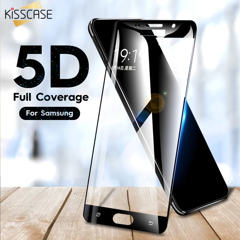 Защитное стекло KISSCASE на Samsung A5 A7 A3 2017 A6 2018 для J3 J5 J7.