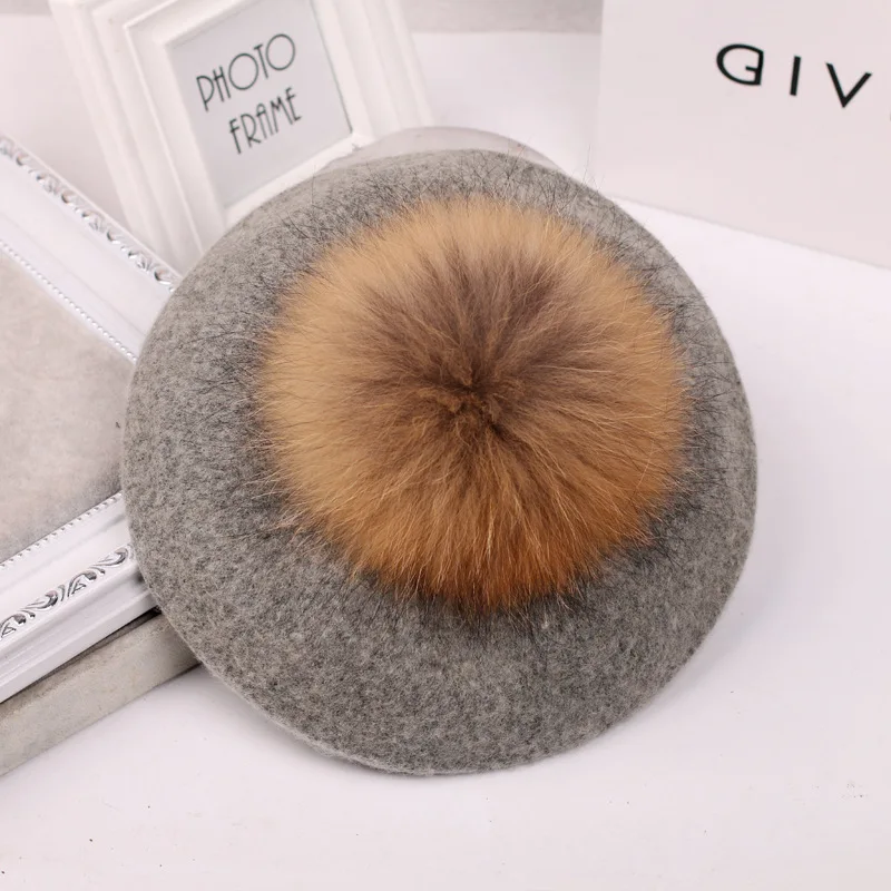 Autumn Winter Pompom Wool Berets Women Vintage Artist Beret Hat Girls Knitted Cap Outdoor Travel Warm Painter Cap French Hat
Autumn Winter Pompom Wool Berets Women Vintage Artist Beret Hat Girls Knitted Cap Outdoor Travel Warm Painter Cap French Hat