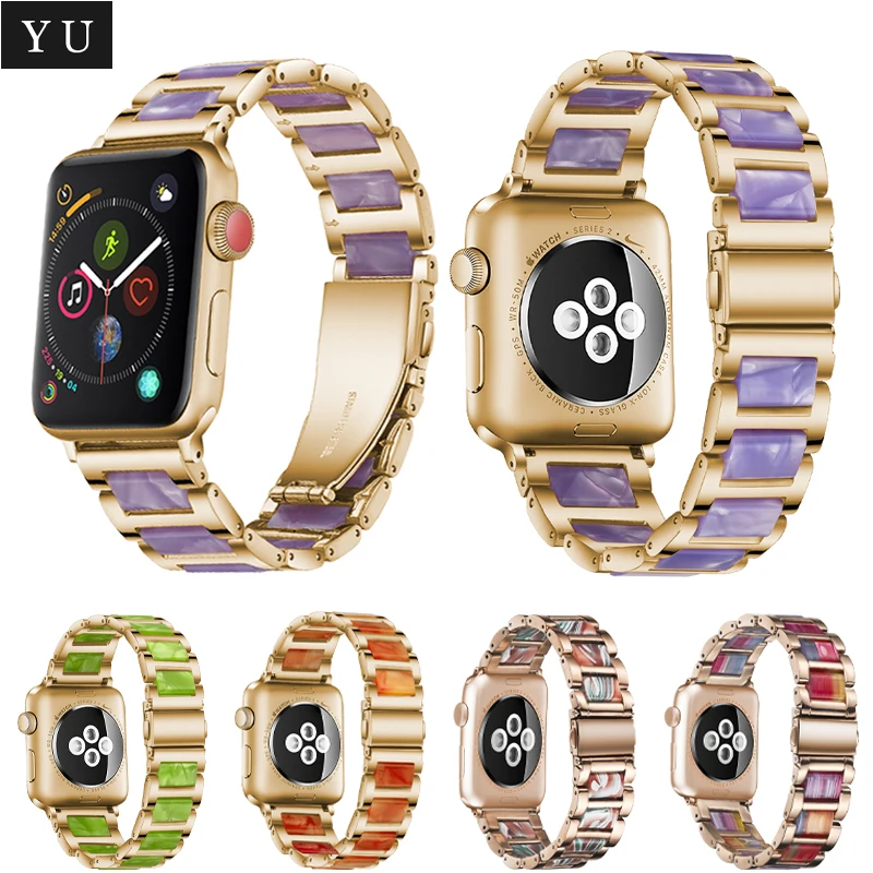Полимерный ремешок из нержавеющей стали для Apple Watch Series 5 4 3 2 1 браслет для iWatch 38 мм 40 мм 42 мм 44 мм аксессуары для наручных часов
Полимерный ремешок из нержавеющей стали для Apple Watch Series 5 4 3 2 1 браслет для iWatch 38 мм 40 мм 42 мм 44 мм аксессуары для наручных часов
