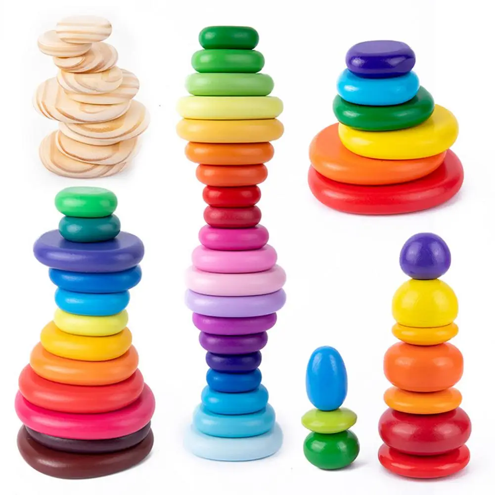 Stacking Rocks Wooden Stacking Rocks Set Multicolored Wooden Stones Balancing Blocks Early Educational Game Montessori Puzzle
Stacking Rocks Wooden Stacking Rocks Set Multicolored Wooden Stones Balancing Blocks Early Educational Game Montessori Puzzle