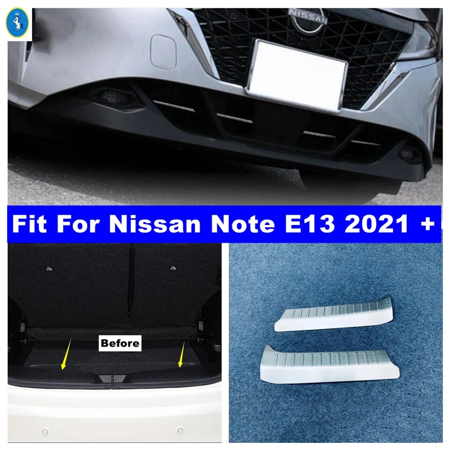 Front Under Bumper Grille Grill Stripes / Rear Bumper Protector Sill Plate Cover Trim For Nissan Note E13 2021 2022 Accessories
Front Under Bumper Grille Grill Stripes / Rear Bumper Protector Sill Plate Cover Trim For Nissan Note E13 2021 2022 Accessories