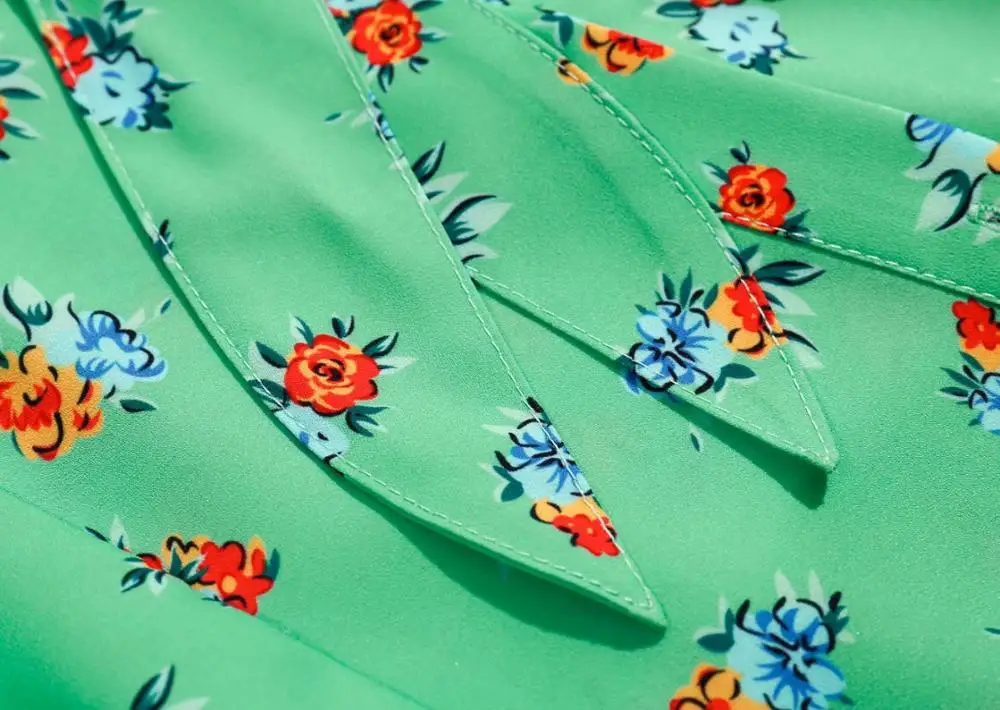 green floral print long dress women spring summer long sleeve dress button up beach vintage square collar dress
green floral print long dress women spring summer long sleeve dress button up beach vintage square collar dress