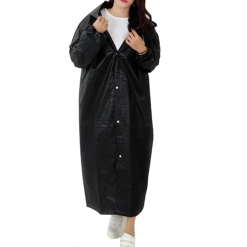 Adults Long Raincoat Men Women Outdoor Hiking Travel Rainwear EVA Cloth Hoodie Long Rain Waterproof with Hat Buttons Slicker
Adults Long Raincoat Men Women Outdoor Hiking Travel Rainwear EVA Cloth Hoodie Long Rain Waterproof with Hat Buttons Slicker