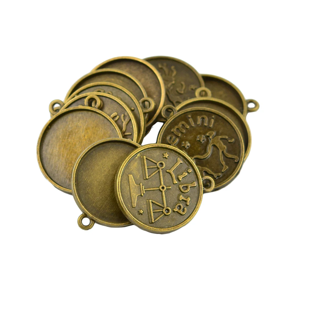 12 Pieces Blank Pendant Connector Cabochon Jewelry Base Tray Settings 25cm
12 Pieces Blank Pendant Connector Cabochon Jewelry Base Tray Settings 25cm