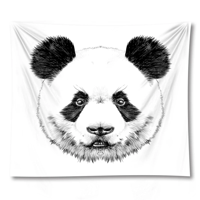 Animal Panda Print Wall Hippie Tapestry Polyester Home Decor Carpets Hanging Big Couch Blanket
Animal Panda Print Wall Hippie Tapestry Polyester Home Decor Carpets Hanging Big Couch Blanket