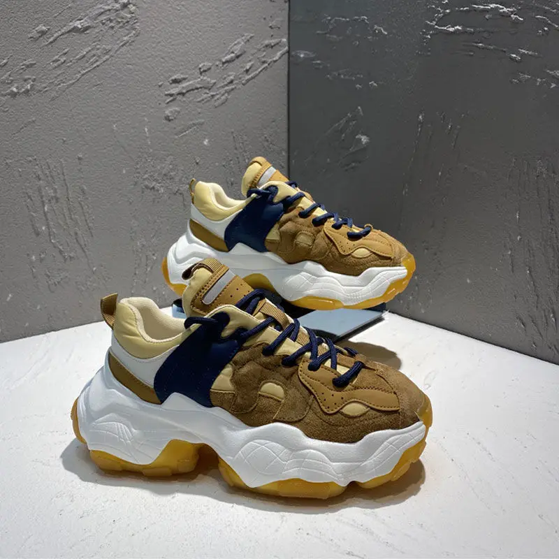 Designer Increase Sneakers Women Vulcanized Shoes New Girl Shoes Casual Shoes Thick Bottom Ladies Platform Sneakers Basket Femme
Designer Increase Sneakers Women Vulcanized Shoes New Girl Shoes Casual Shoes Thick Bottom Ladies Platform Sneakers Basket Femme