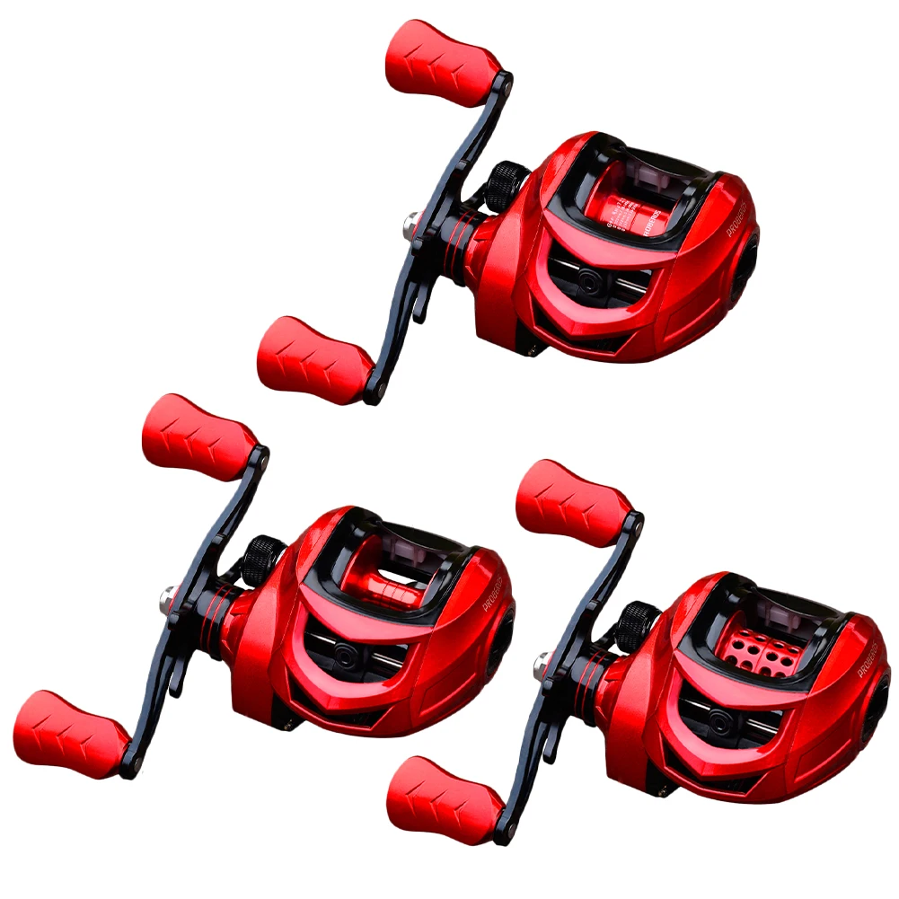 Baitcasting Reel 7.2:1 Gear Ratio 3+1BB 10KG Max Drag 10 Level Magnetic Brake System Aluminum Spool for Freshwaterfishing tackle
Baitcasting Reel 7.2:1 Gear Ratio 3+1BB 10KG Max Drag 10 Level Magnetic Brake System Aluminum Spool for Freshwaterfishing tackle