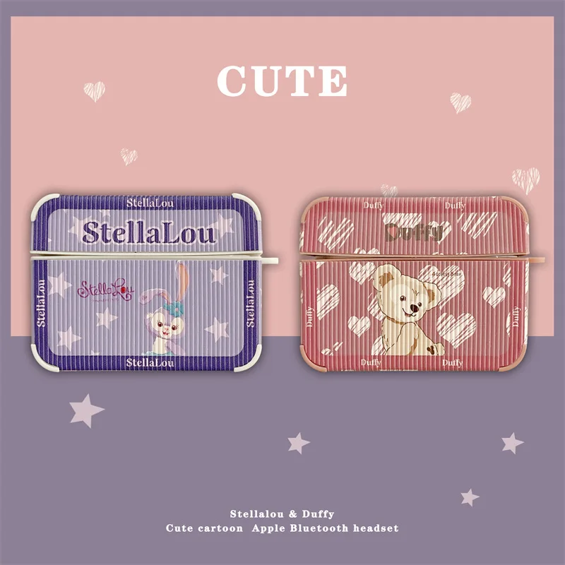 Cartoon Purple Rabbit Brown Bear 2021 AirPods 3 Case Apple AirPods 2 Case Cover AirPods Pro Case IPhone Earphone Accessories
Cartoon Purple Rabbit Brown Bear 2021 AirPods 3 Case Apple AirPods 2 Case Cover AirPods Pro Case IPhone Earphone Accessories