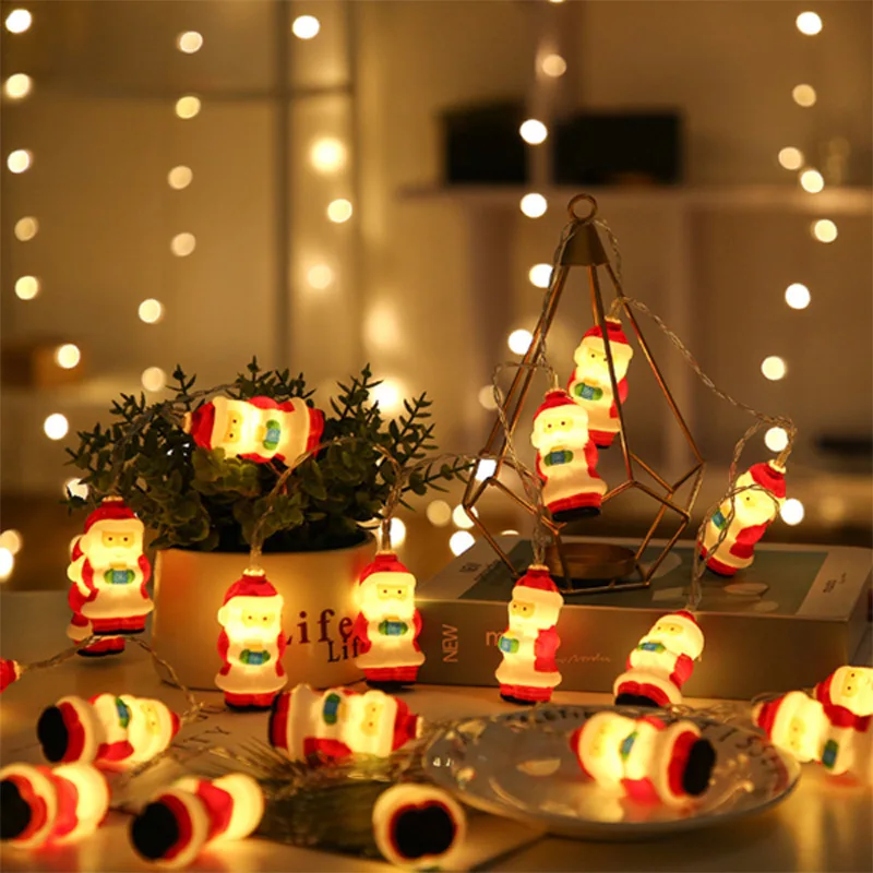 Santa Claus Light Strings LED Christmas Series Battery Holiday Color Lights Room Shop Decoration String Lights Shooting Props
Santa Claus Light Strings LED Christmas Series Battery Holiday Color Lights Room Shop Decoration String Lights Shooting Props