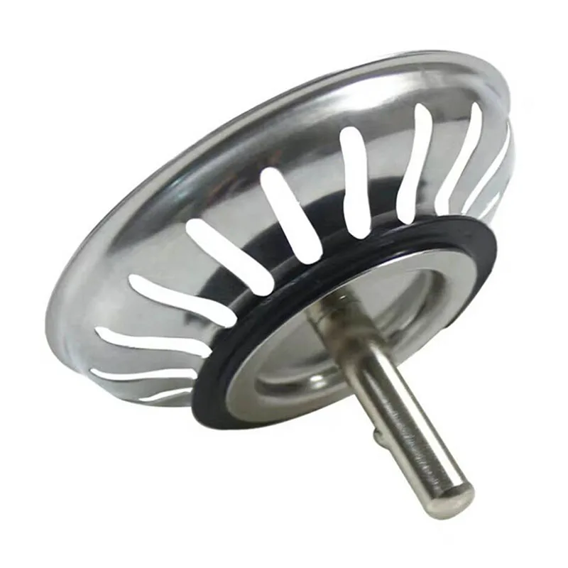 1PC Stainless Steel Sink Strainer Stopper Sewer Outfall Strainer Shower Drain Hole Filtre Bathroom Hair Catcher Kitchen Supplies
1PC Stainless Steel Sink Strainer Stopper Sewer Outfall Strainer Shower Drain Hole Filtre Bathroom Hair Catcher Kitchen Supplies