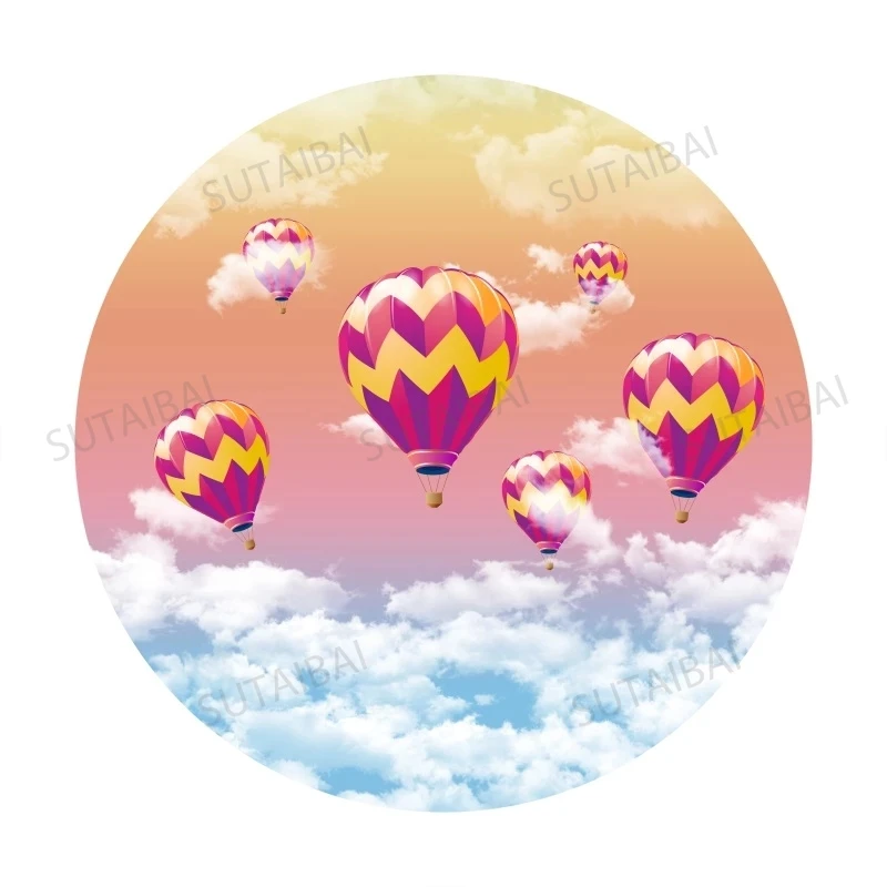 Round Circle Panel Backdrop Background Hot Air Balloons Cloudy Sky Cartoon Baby Shower Birthday Party Decor Candy Table Banner
Round Circle Panel Backdrop Background Hot Air Balloons Cloudy Sky Cartoon Baby Shower Birthday Party Decor Candy Table Banner