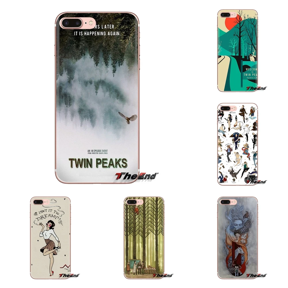 Прозрачный мягкий чехол для Samsung Galaxy A3 A5 A7 A9 A8 Star A6 Plus 2018 2015 2016 2017 Welcome To Twin Peaks tv