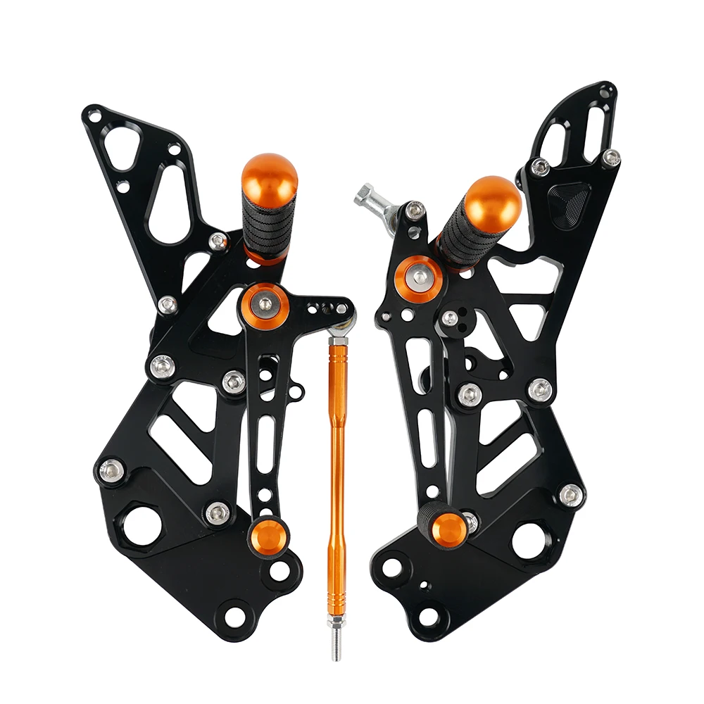 For KTM RC125 RC200 RC390 RC 125 200 390 2014-2020 adjustment Rider Motorcycle Footrests Alloy Rearset Rear Footpeg Foot Rests 
For KTM RC125 RC200 RC390 RC 125 200 390 2014-2020 adjustment Rider Motorcycle Footrests Alloy Rearset Rear Footpeg Foot Rests