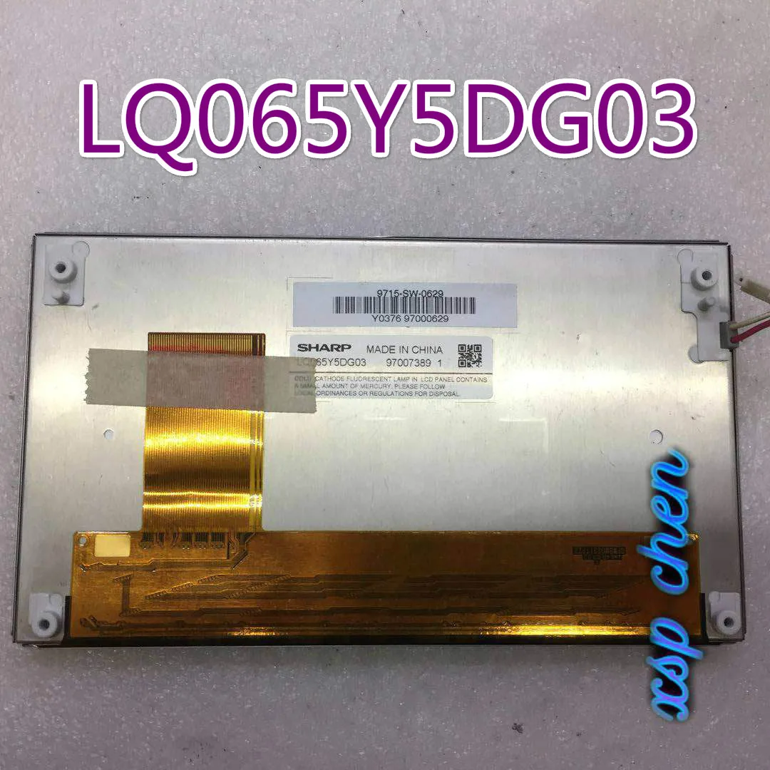 Brand new Sh-arp 6.5Inch LCD display LQ065Y5DG03 screen for Hyundai IX35 car GPS navigation LCD monitors
Brand new Sh-arp 6.5Inch LCD display LQ065Y5DG03 screen for Hyundai IX35 car GPS navigation LCD monitors
