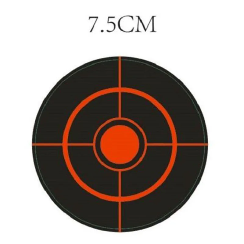 Professional 100PCS Roll Target Shooting Stickers 7.5cm For shooting Archery Diameter
Professional 100PCS Roll Target Shooting Stickers 7.5cm For shooting Archery Diameter
