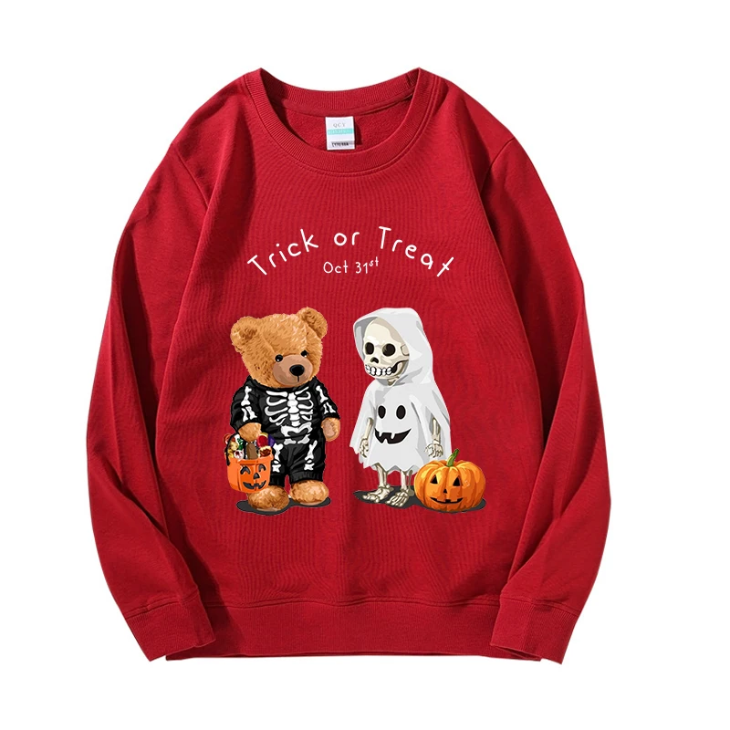 100% Cotton Halloween Bear Women's Pullover Men's Hoodie Winter 2021 O-neck Sweatshirt Loose Sweater Super Dalian Hoodie Women
100% Cotton Halloween Bear Women's Pullover Men's Hoodie Winter 2021 O-neck Sweatshirt Loose Sweater Super Dalian Hoodie Women