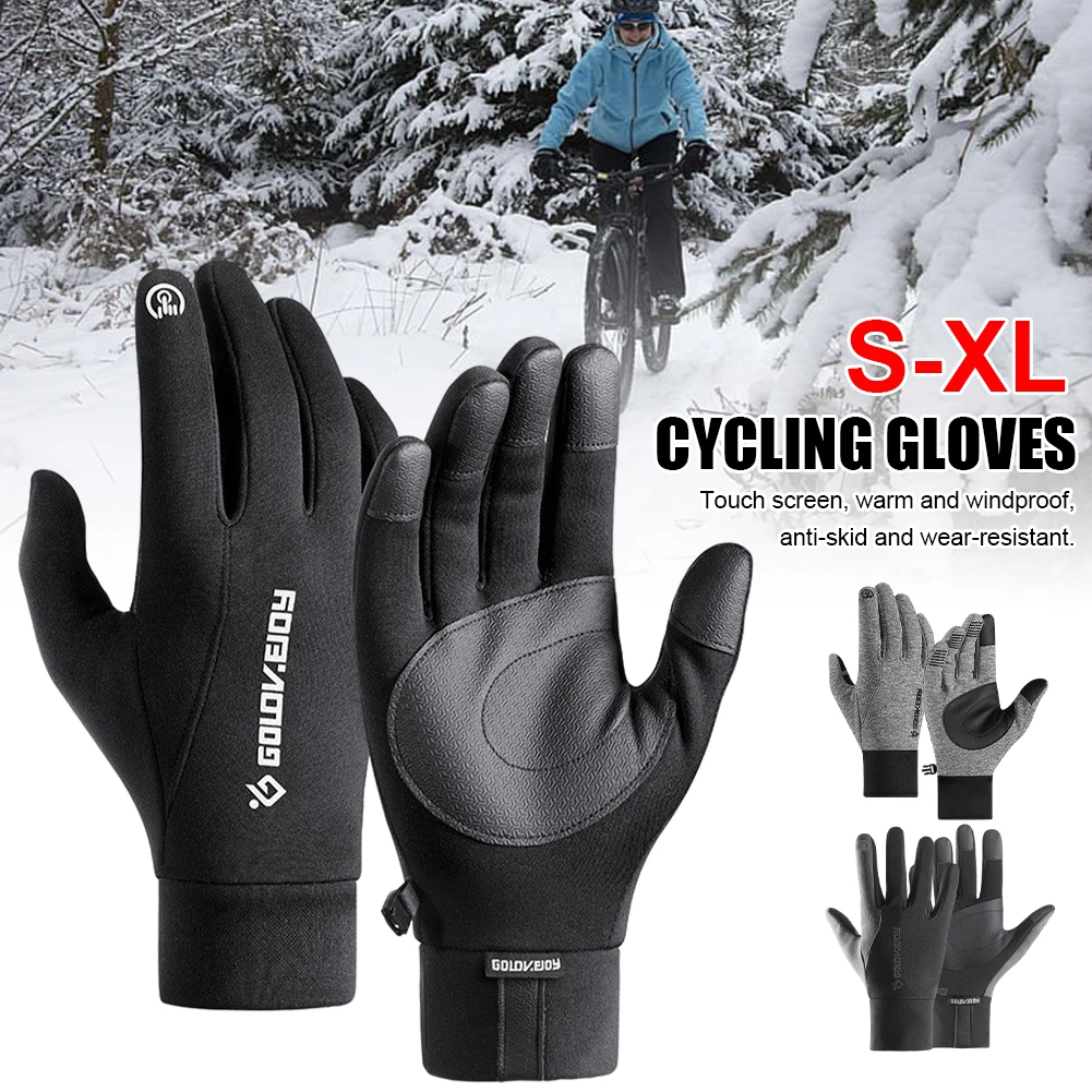 Windproof Cycling Long Finger Gloves Touch Screen Riding MTB Bicycle Gloves Thermal Warm Motorcycle Winter Autumn Waterproof
Windproof Cycling Long Finger Gloves Touch Screen Riding MTB Bicycle Gloves Thermal Warm Motorcycle Winter Autumn Waterproof