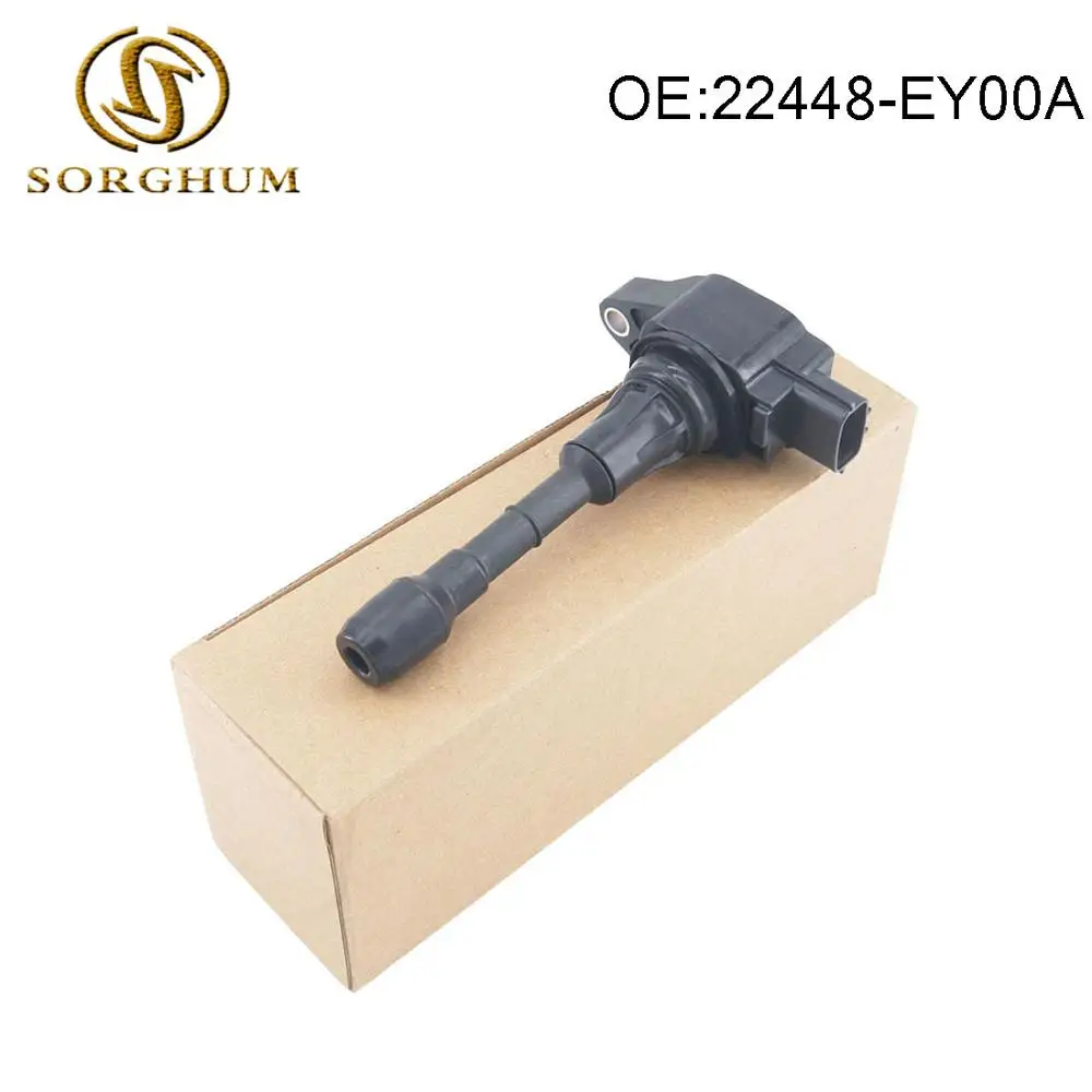 Ignition Coil 22448-EY00A 22448EY00A For Nissan 370Z Infiniti FX50 G37 M37 M56
Ignition Coil 22448-EY00A 22448EY00A For Nissan 370Z Infiniti FX50 G37 M37 M56