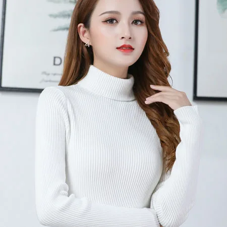 Женский свитер, новинка сезона осень-зима 2020, блузка с длинными рукавами и приталенным низом, свитер с высоким воротником, приблизительно
Женский свитер, новинка сезона осень-зима 2020, блузка с длинными рукавами и приталенным низом, свитер с высоким воротником, приблизительно