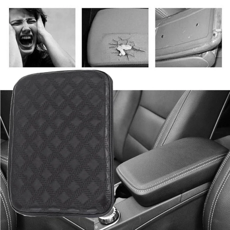 Car Armrest Pad Cover Center Console Box Leather Cushion Armrests Pad Universal Interior Parts Auto Decoration Accessories 
Car Armrest Pad Cover Center Console Box Leather Cushion Armrests Pad Universal Interior Parts Auto Decoration Accessories