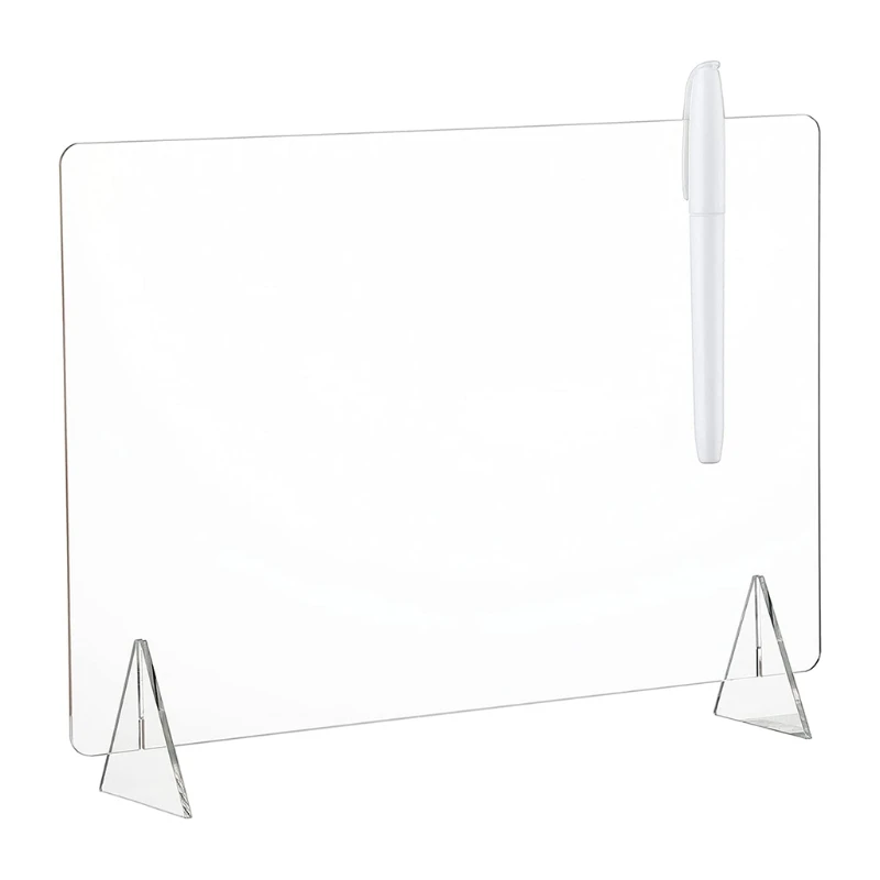 Acrylic Erasable Message Board Cover Flyer Document Paper Display Stand Transparent Home Message Board Desk Decoration 
Acrylic Erasable Message Board Cover Flyer Document Paper Display Stand Transparent Home Message Board Desk Decoration